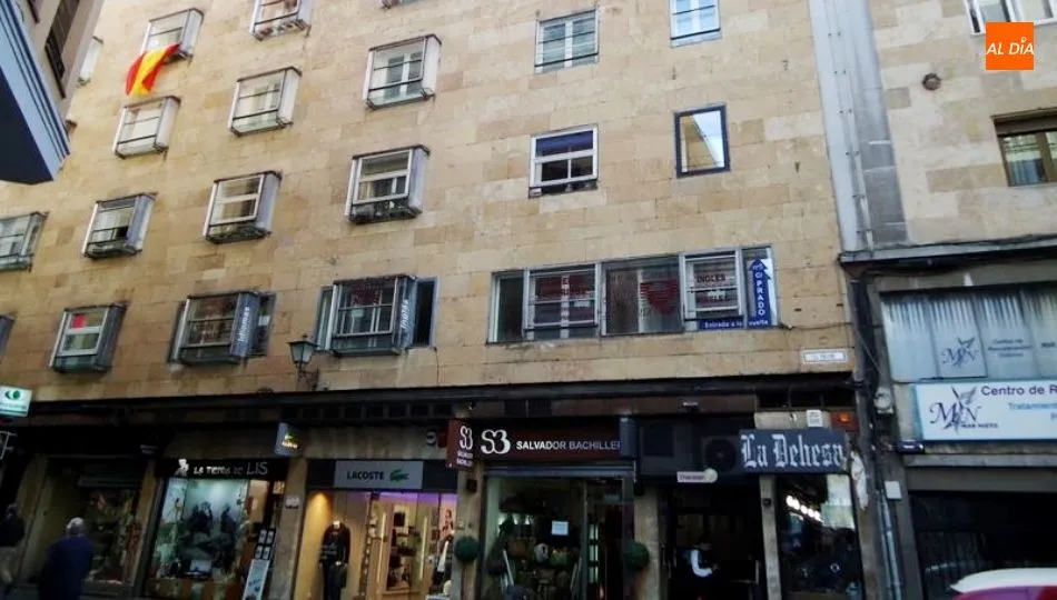 Bloque de viviendas en la ciudad de Salamanca