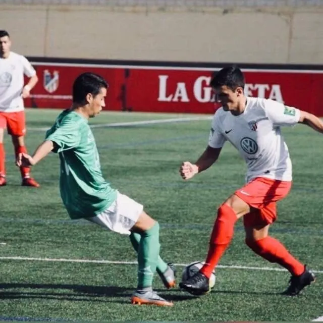 David Martínez en un encuentro con el Santa Marta