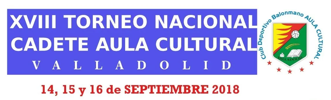 El Club Balonmano Ciudad de Salamanca estará presente en el XVIII Torneo Nacional Cadete Aula...