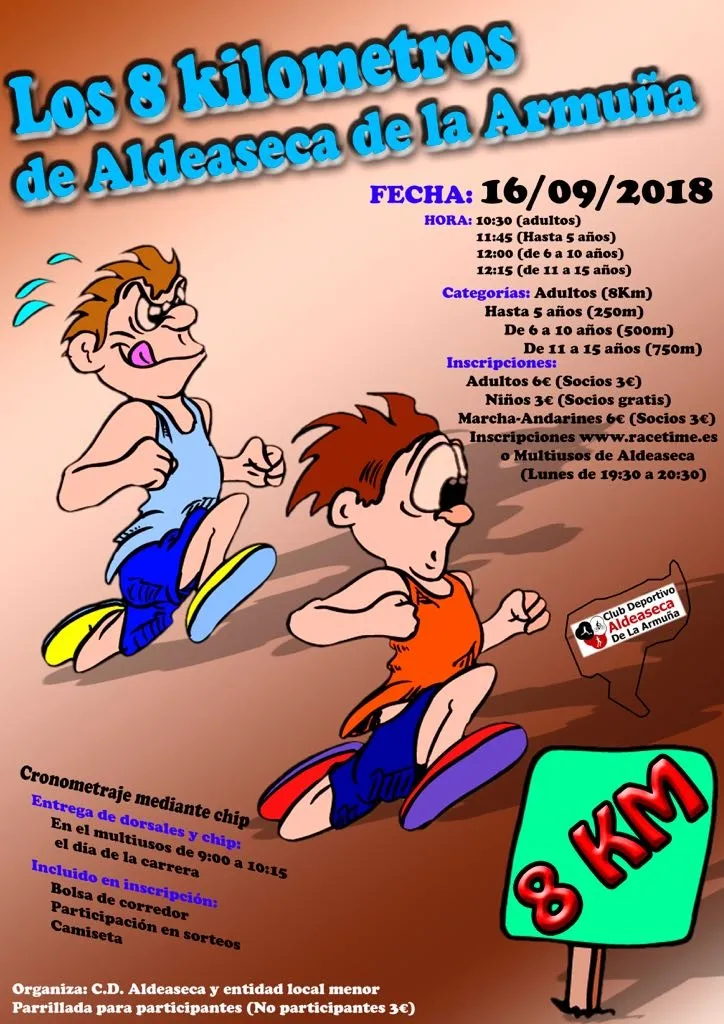 Foto 2 - Los 8 Km de Aldeaseca de la Armu&ntilde;a se celebran este domingo 16