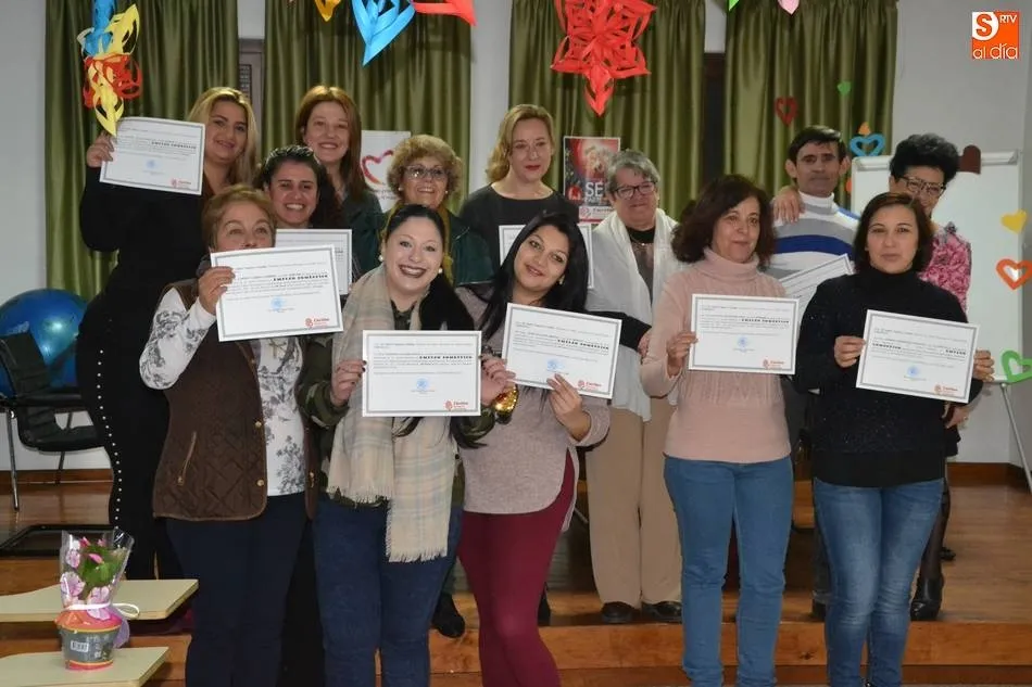 Participantes en la acción formativa en empleo doméstico del año pasado
