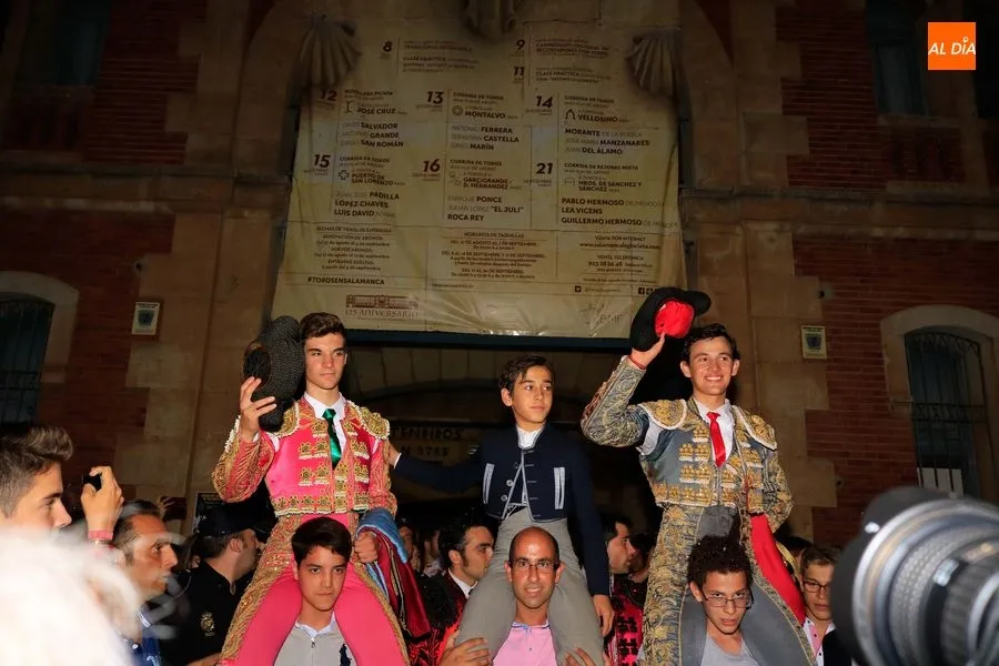 Triple puerta grande en la final de Destino La Glorieta / Fotos: Miguel Hernández Corral.