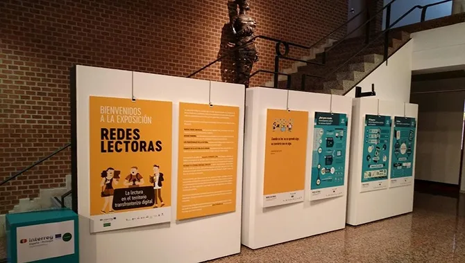 La exposición Redes Lectoras podrá visitarse hasta el 11 de octubre