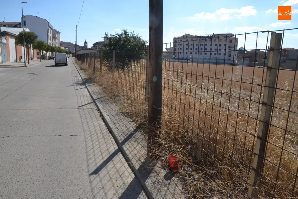 1Foto: Una acera de tránsito difícil  