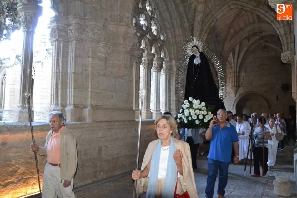Última ocasión hasta la fecha en que La Soledad recorrió el Claustro de la Seo