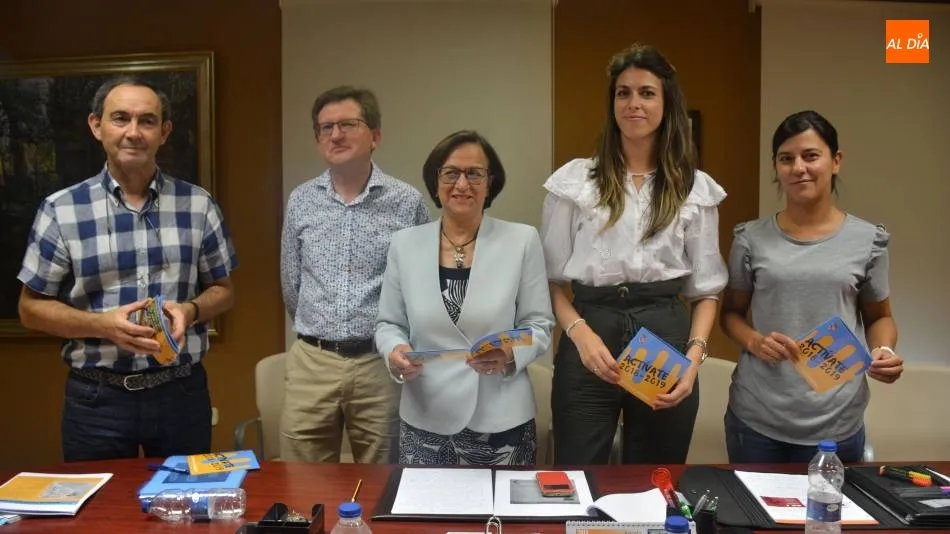 La corporación municipal en la presentación de Activate 2018-2019/ Foto: Lydia González