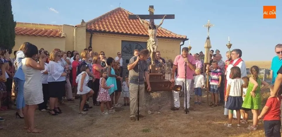 El Cristo del Amparo es muy venerado en Anaya de Alba