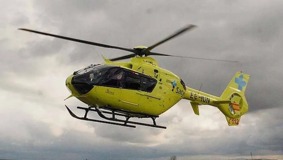 Helicóptero de Sacyl. Foto de Archivo