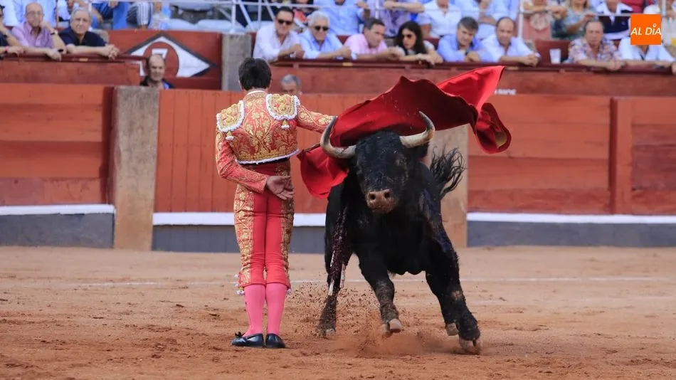 Domingo López Chaves, triunfador de la tarde. Foto: Miguel Hernández