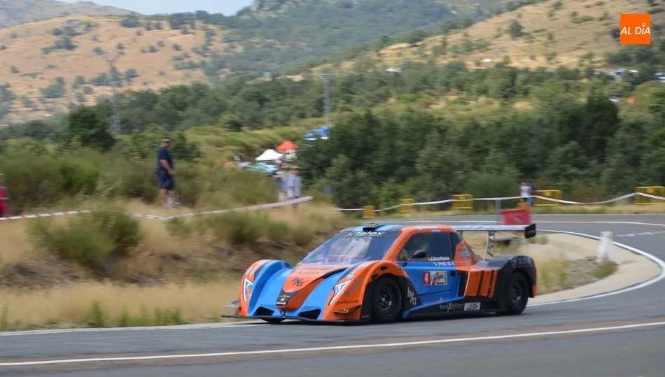 Subida Charra, automovilismo en la carretera de La Covatilla-Sierra de Béjar