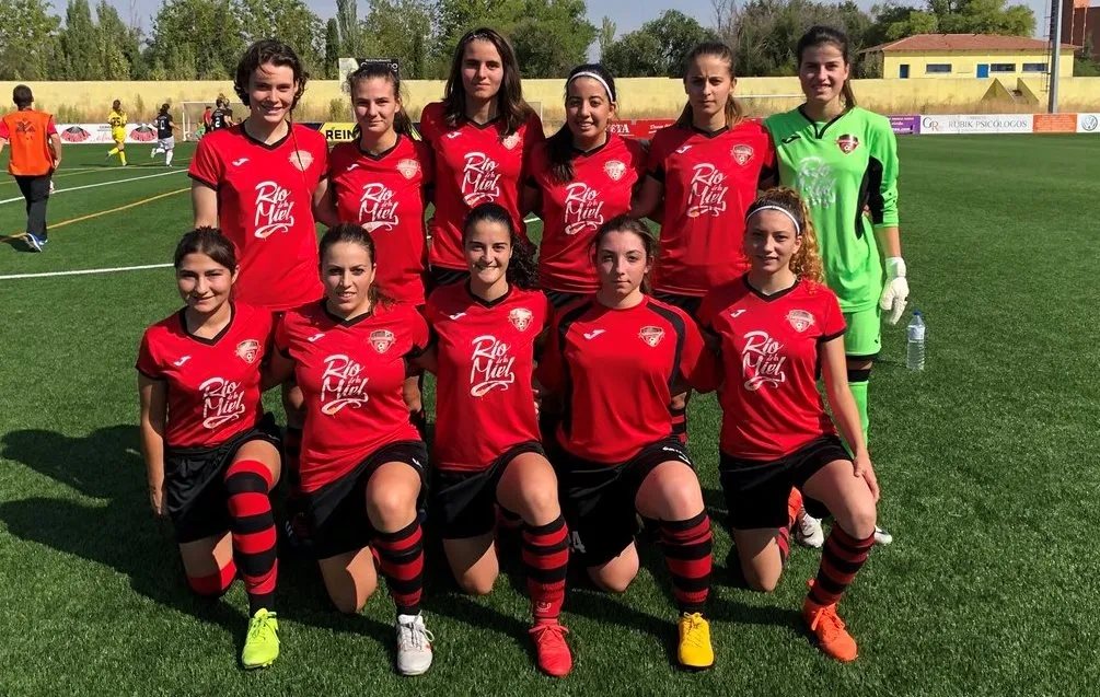 Once inicial del Salamanca FF en el partido de la mañana del domingo | Foto Twitter @cdsalamancaff