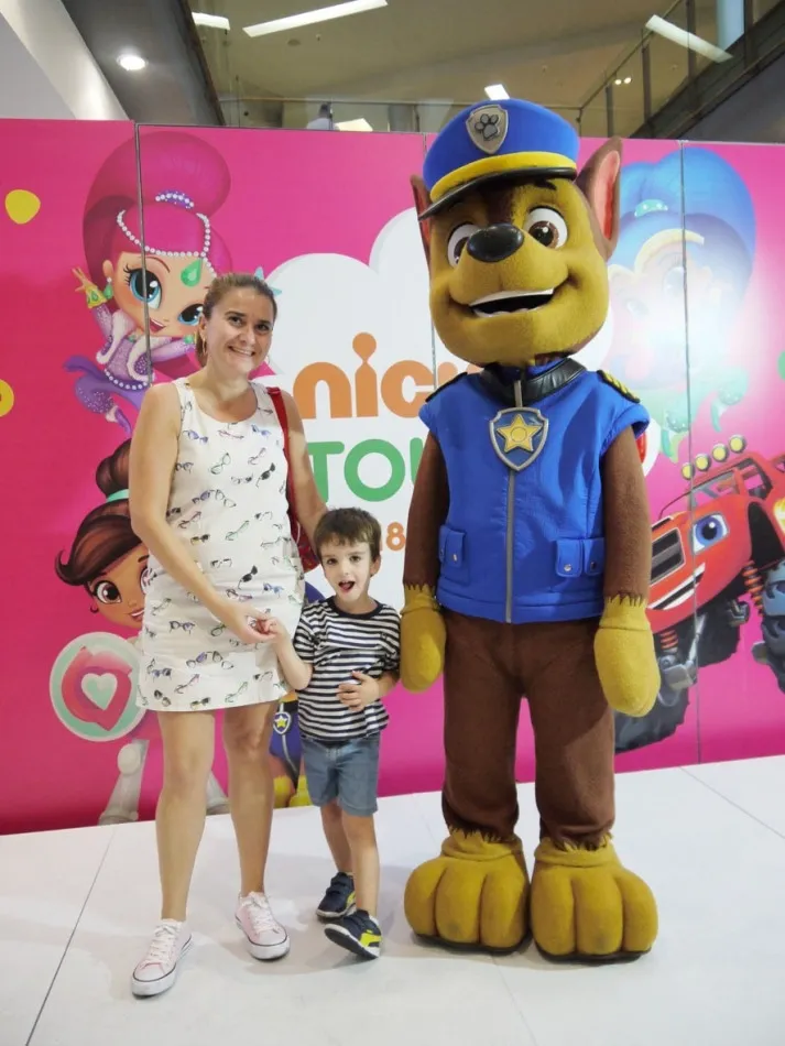 Foto 8 - Divertida visita en El Tormes de personajes Shimmer&Shine y de la Patrulla Canina