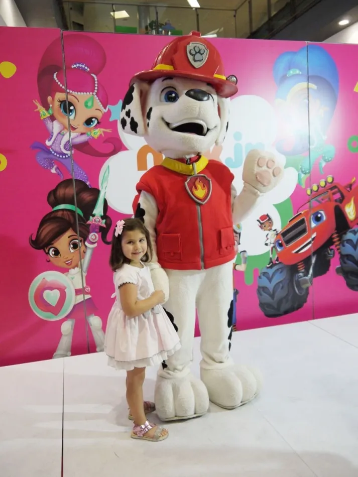 Foto 4 - Divertida visita en El Tormes de personajes Shimmer&Shine y de la Patrulla Canina