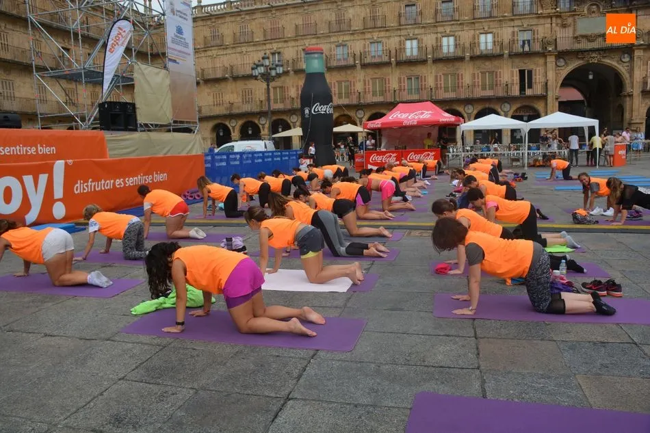 Foto 8 - La Plaza Mayor se transforma en un espectacular gimnasio al aire libre