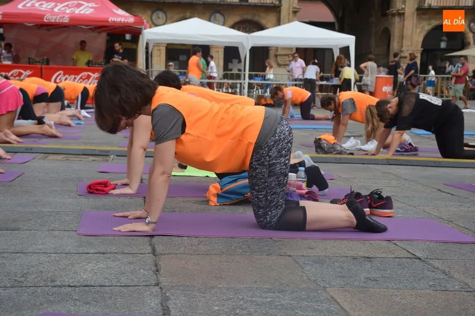 Foto 7 - La Plaza Mayor se transforma en un espectacular gimnasio al aire libre