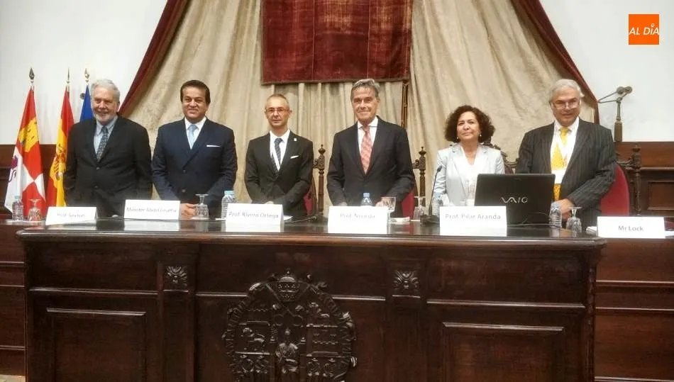 Inauguración de la XXX Asamblea de la Magna Charta Universitatum en el Paraninfo de la USAL. Foto de Lydia González