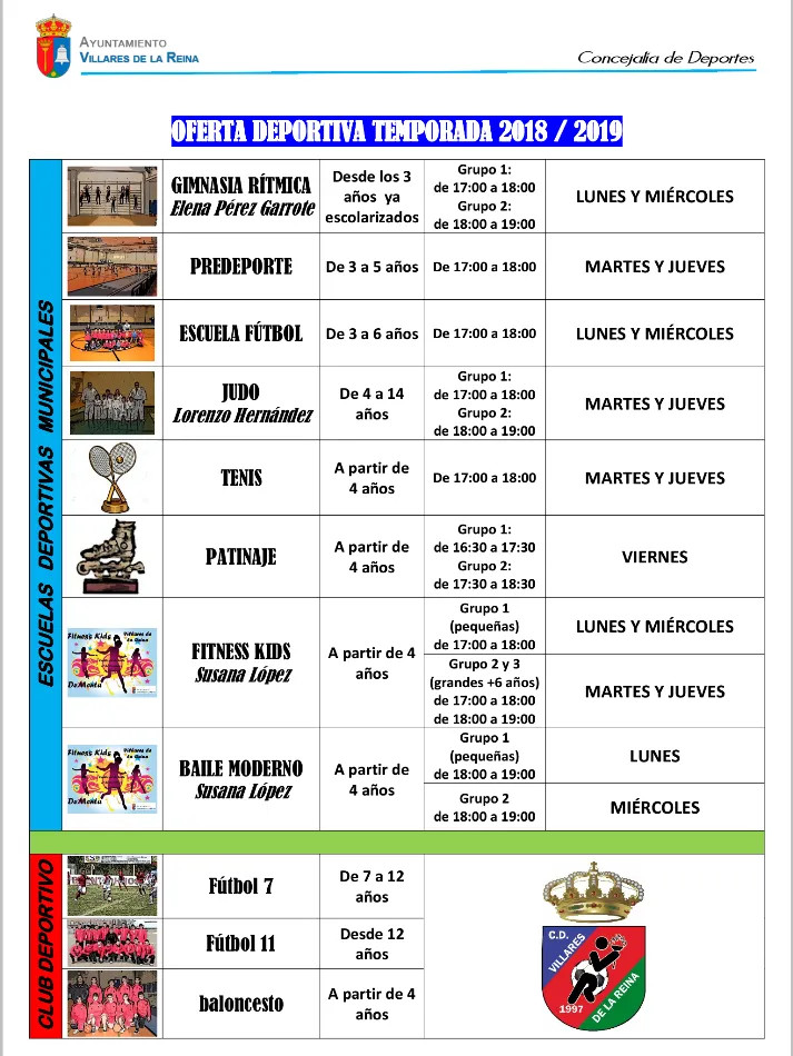 Foto 3 - Amplia oferta de talleres socioculturales para el curso 2018-19 en Villares de la Reina