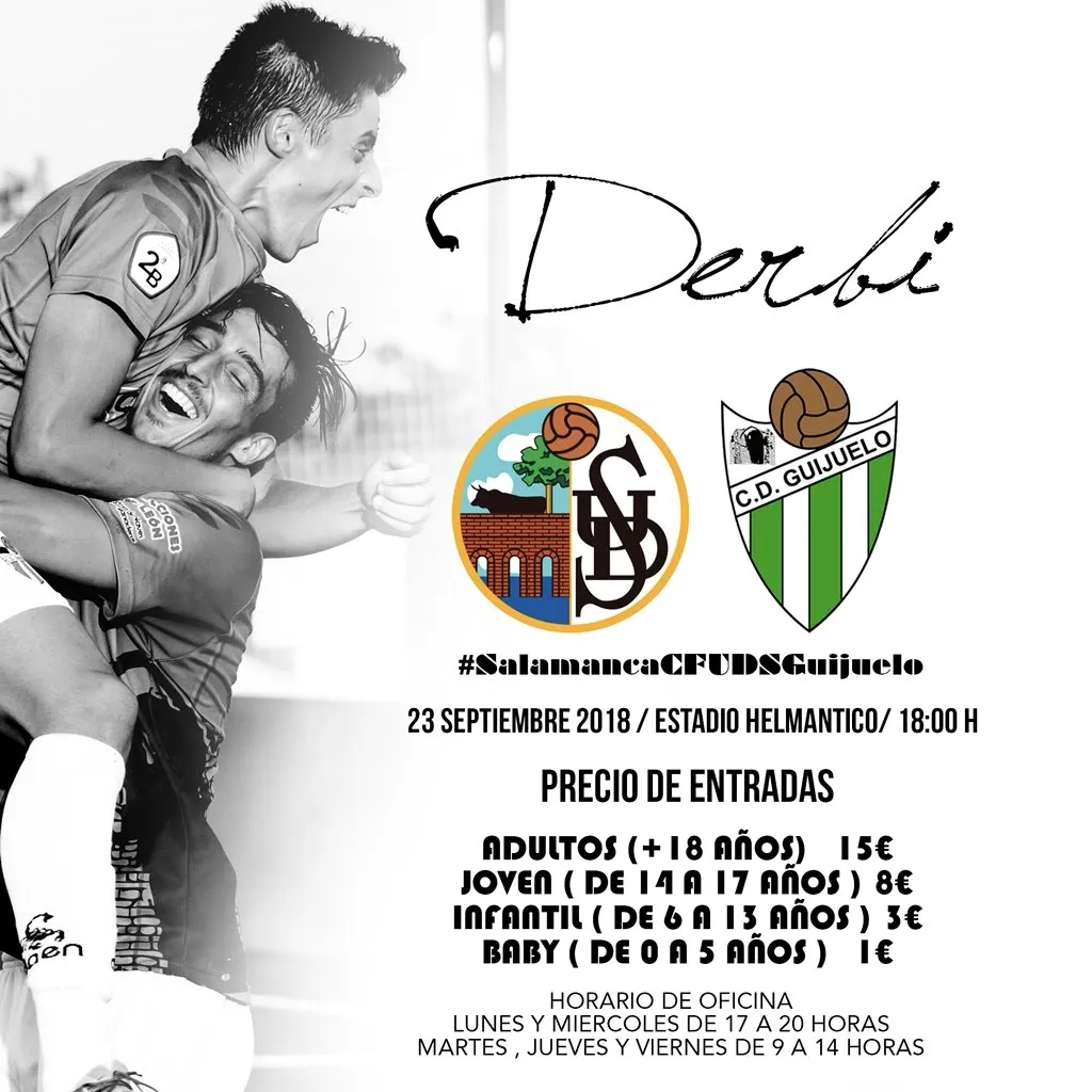 Foto 2 - El CD Guijuelo pone a la venta 325 entradas para el derbi contra el Salamanca UDS