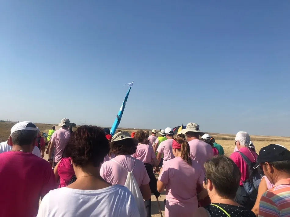 Foto 4 - Cantalapiedra y Palaciosrubios reciben a la Marcha Teresiana