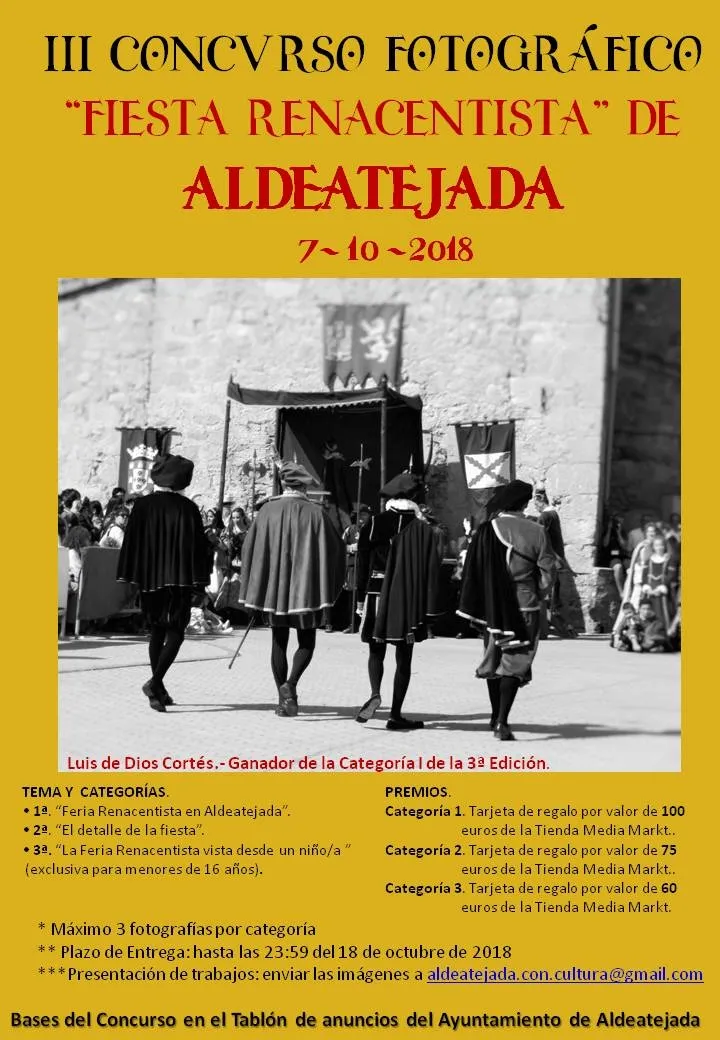 Foto 2 - Aldeatejada viajar&aacute; en el tiempo con sus VII V&iacute;speras Nupciales el 7 de octubre
