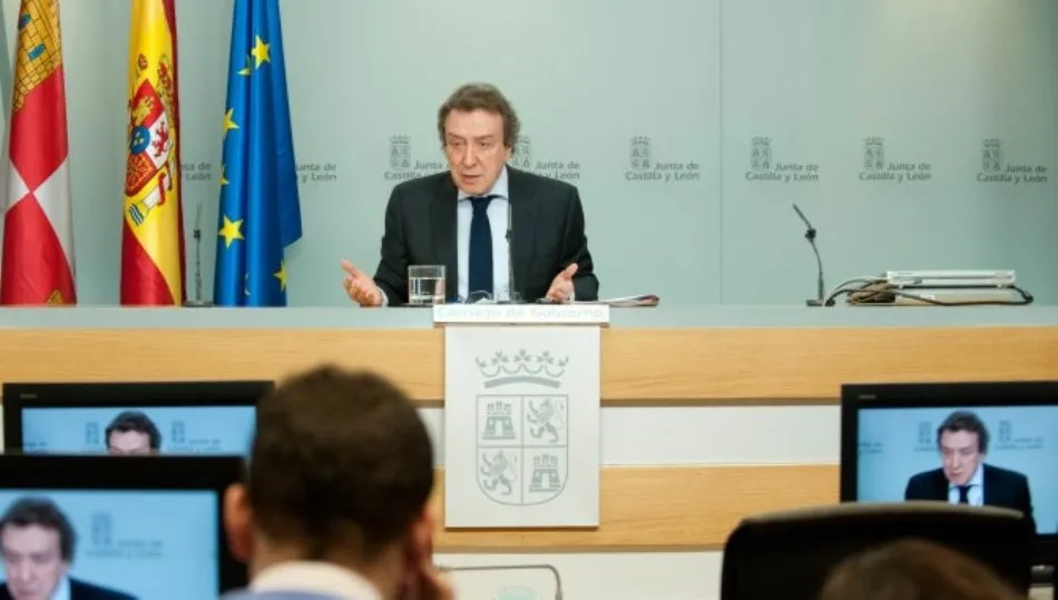 José Antonio de Santiago, consejero de Presidencia de la Junta de Castilla y León