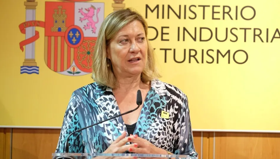 Pilar del Olmo, consejera de Economía de Castilla y León, en la Conferencia Sectorial de Comercio