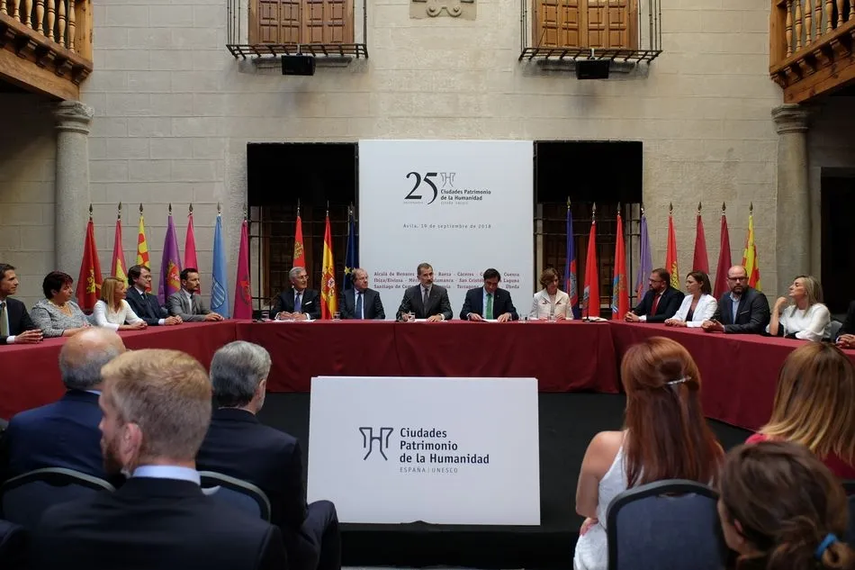 Foto 4 - Ma&ntilde;ueco participa en la conmemoraci&oacute;n del 25 aniversario del Grupo de Ciudades Patrimonio de la...