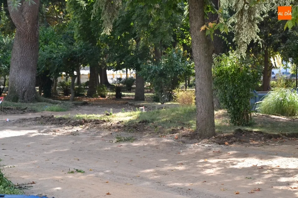 Foto 6 - Retirados los arbustos del Parque de La Florida  
