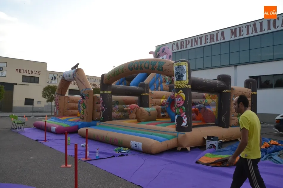 Todo a punto en el Polígono de Los Chabarcones para la Feria del Caballo  