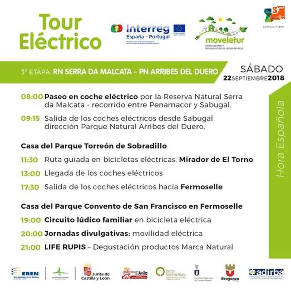 Foto 2 - El Tour El&eacute;ctrico por los Espacios Naturales Protegidos llega a Sobradillo