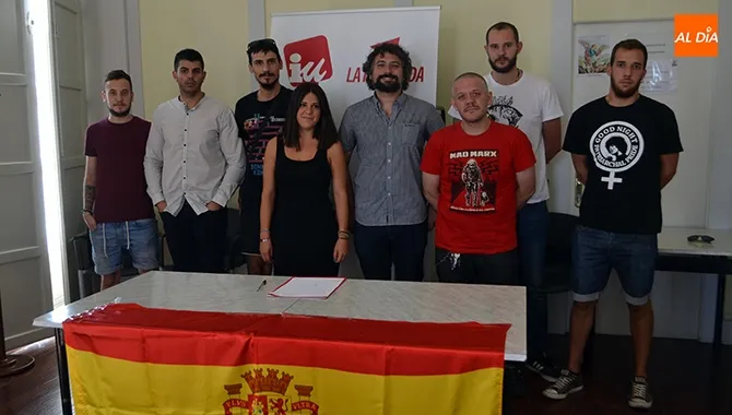 José Sarrión, Coordinador Regional de IU, presentaba este sábado la nueva agrupación Tierra de Peñaranda