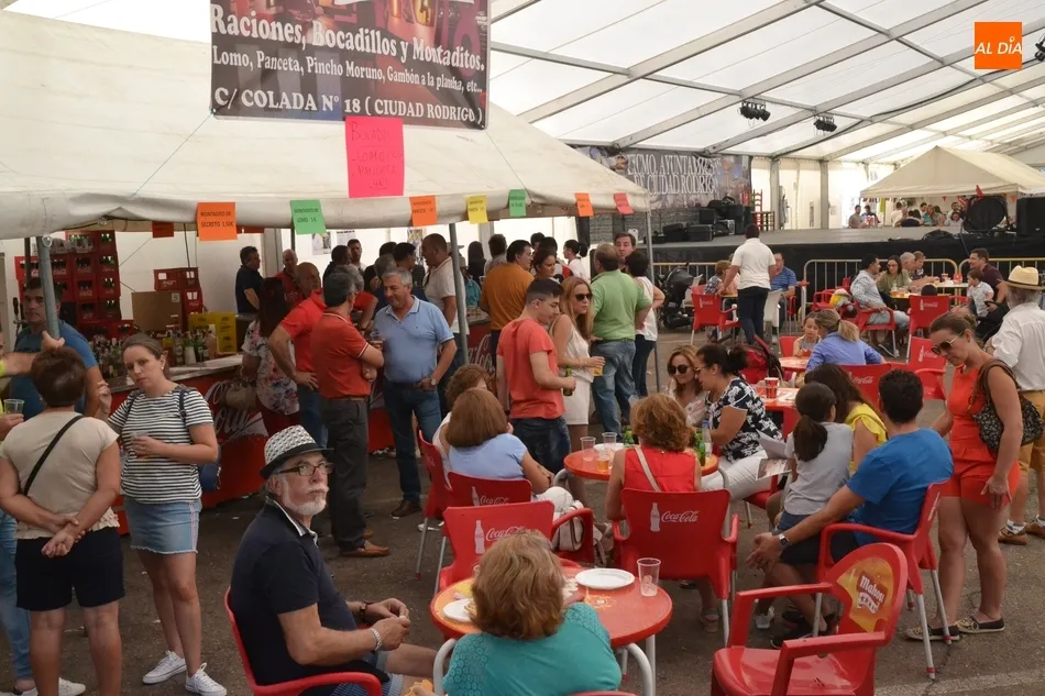 Foto 2 - La Faraona conquista al p&uacute;blico mirobrigense con sus bailes encima del caballo  