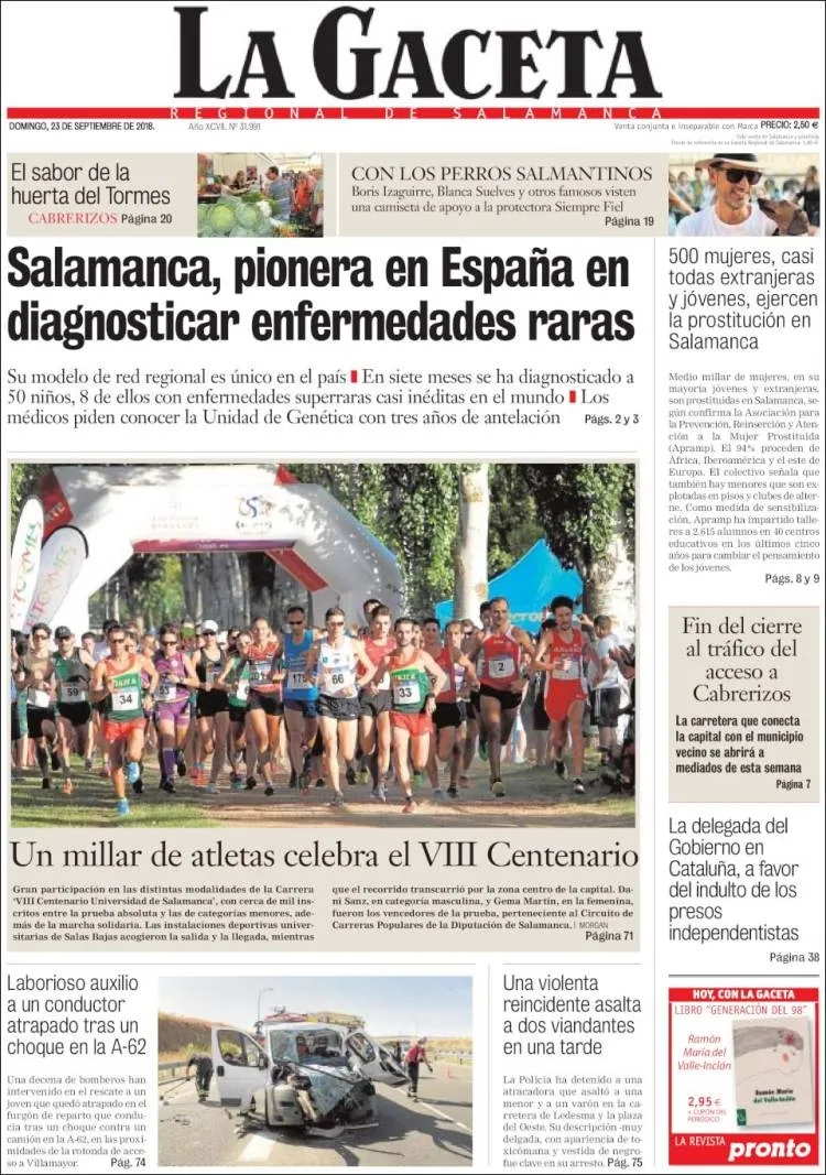 Foto 2 - Salamanca, pionera en Espa&ntilde;a en diagnosticar enfermedades raras  