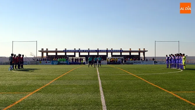 El CD Peñaranda guardaba un minuto de silencio en recuerdo de Juan Sánchez antes de comenzar el partido frente a La Cisterniga