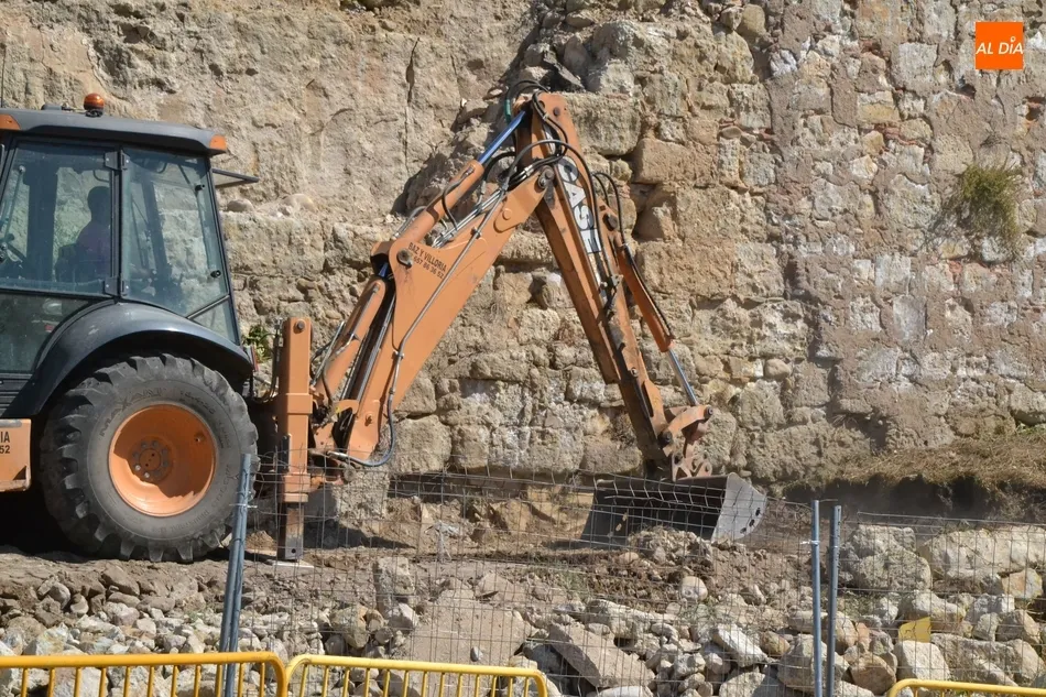 Foto 10 - Arranca la reparaci&oacute;n del muro de contenci&oacute;n de la Cuesta de Santiago, que costar&aacute; 20.000&euro;  