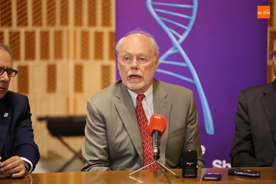 Phillip Allen Sharp durante la rueda de prensa / Foto: Alberto Martín.