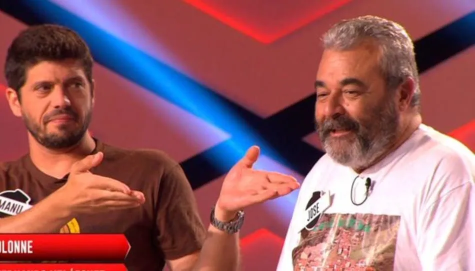 Jose Pinto, a la derecha, en una de las pruebas de este concurso