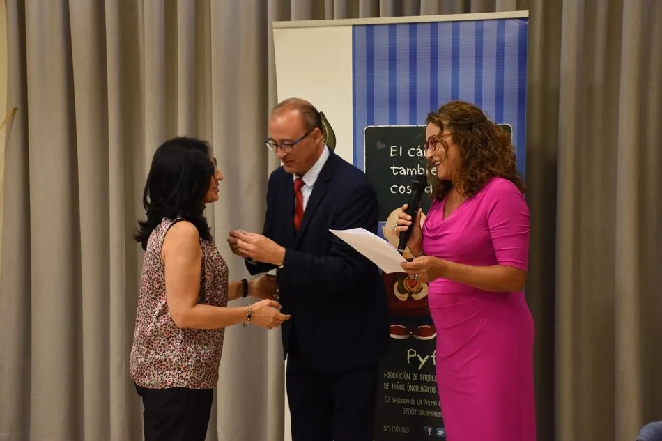 Foto 8 - El Complejo Asistencial de Salamanca recibe el &lsquo;Pin de Plata&rsquo; como &lsquo;Amigo de Pyfano&rsquo;  