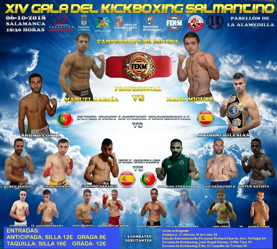 Foto 2 - La Gala del Kickboxing Salmantino centrar&aacute; la atenci&oacute;n de aficionados de Espa&ntilde;a y Portugal