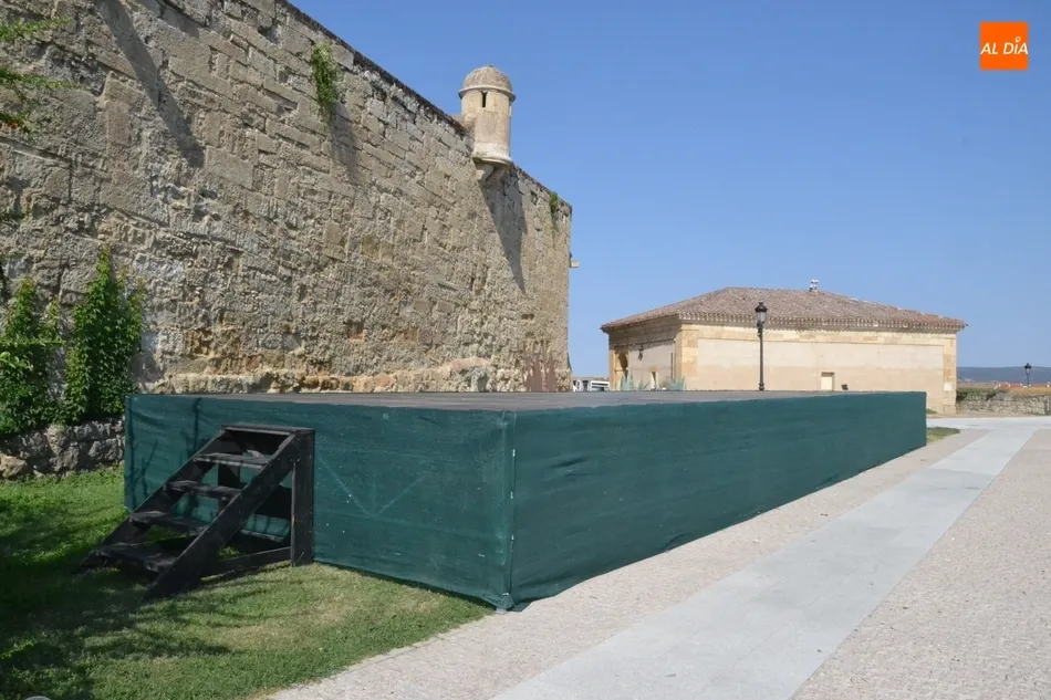 Foto 2 - El escenario para &lsquo;La Conjura de Ciudad Rodrigo&rsquo; ya est&aacute; preparado en Bolonia  