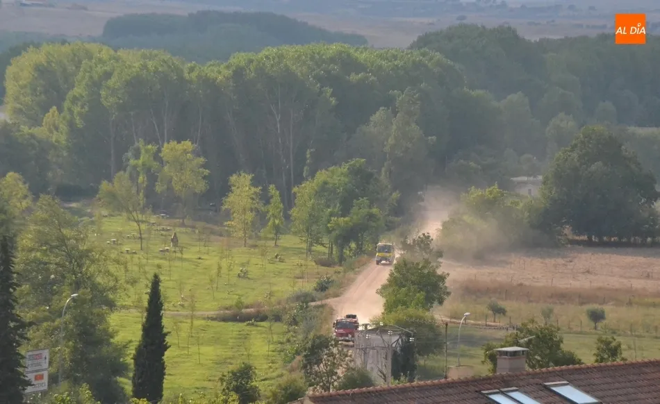 Foto 4 - Declarado un incendio forestal en el camino que lleva al Paraje  