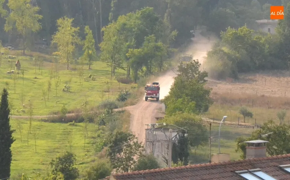Foto 5 - Declarado un incendio forestal en el camino que lleva al Paraje  