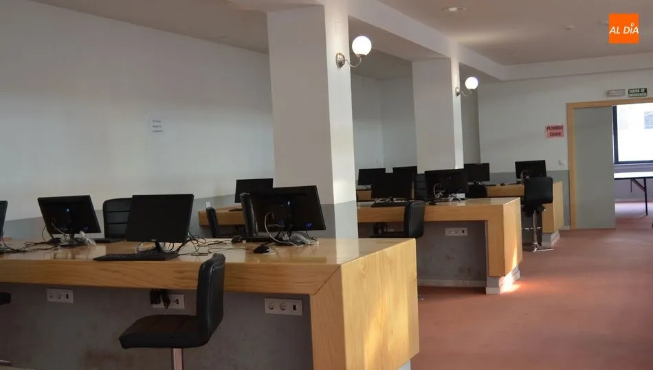 Alula de Informática del Centro de Ocio de la Plaza del Mercado