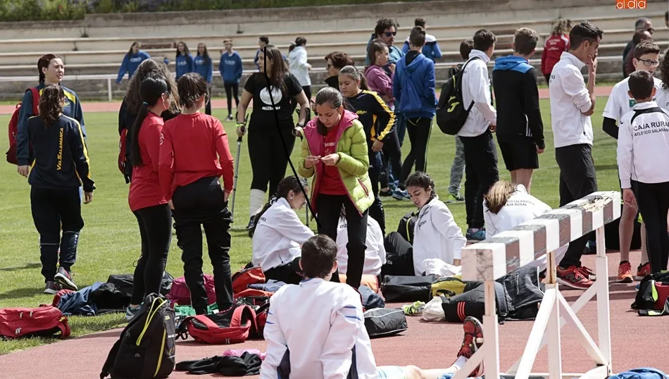 Gran ambiente en una de las jornadas de atletismo del año pasado.
