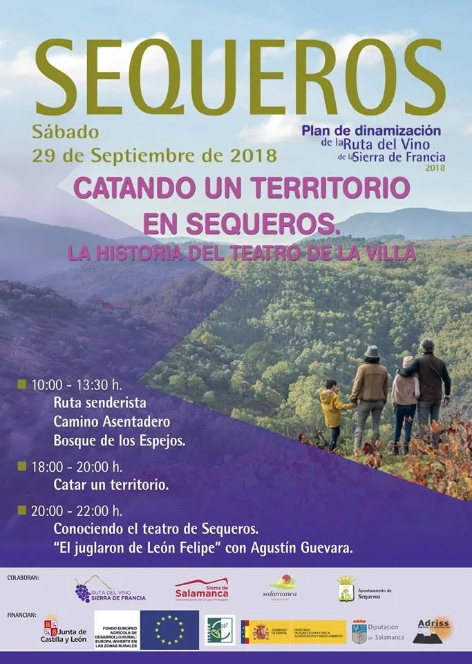 Foto 2 - &lsquo;Catando un Territorio&rsquo; llega a Sequeros el pr&oacute;ximo domingo 29