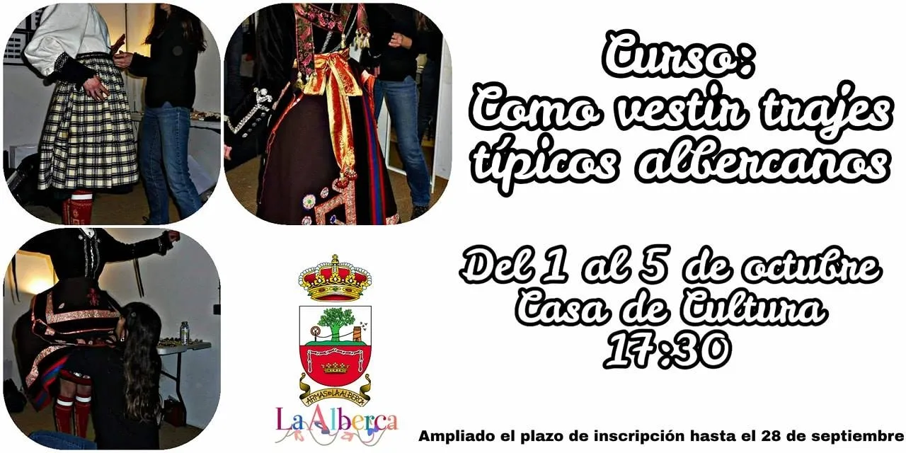 Foto 2 - El curso de vestimenta tradicional cierra hoy su plazo de inscripci&oacute;n