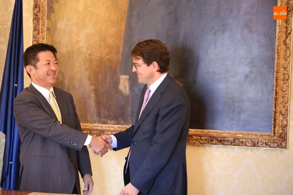 Foto 7 - Salamanca suma un nuevo Hu&eacute;sped Distinguido, el presidente de Mitsubishi Corporaci&oacute;n Espa&ntilde;a  