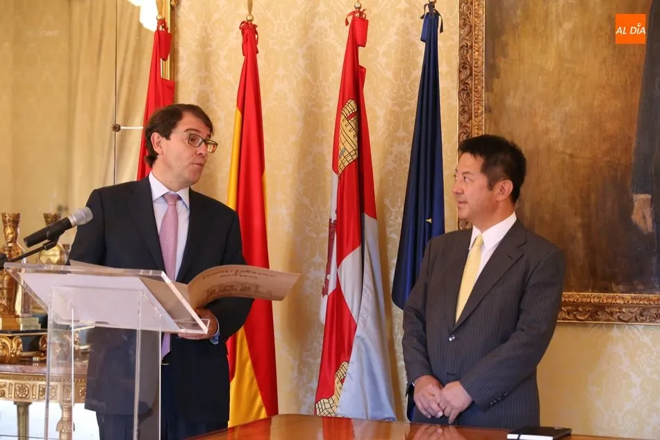 Foto 8 - Salamanca suma un nuevo Hu&eacute;sped Distinguido, el presidente de Mitsubishi Corporaci&oacute;n Espa&ntilde;a  
