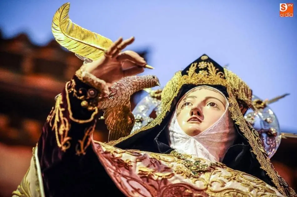 Imagen de Santa Teresa de Jesús en Alba de Tormes. Foto: Rubén Vicente