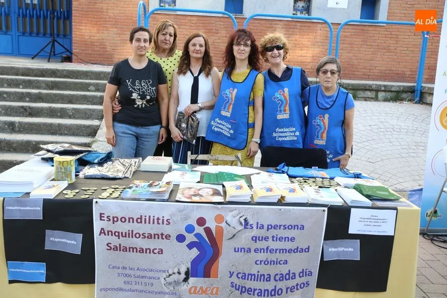Miembros de uno de los colectivos de voluntariado posa ante la cámara / Foto: Alberto Martín.